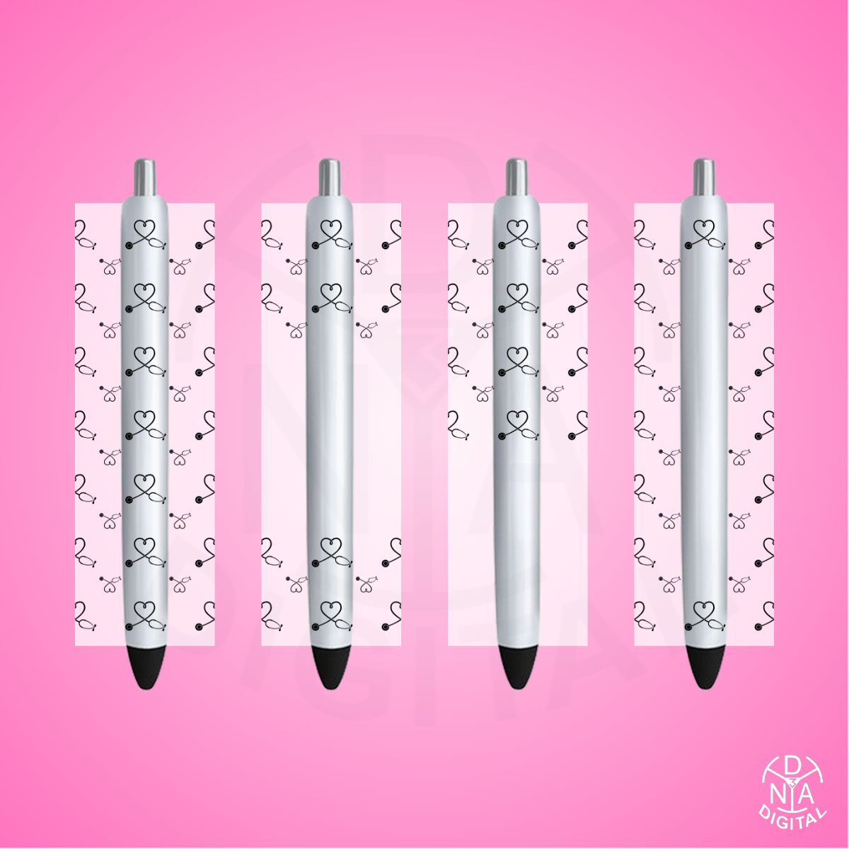 Nurse Life Pen Wrap SVG PNG, Nurse Medical Scrub Pen Wraps